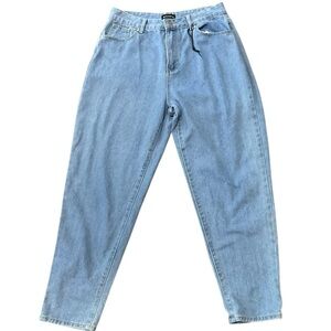 PrettyLittleThing Blue High Rise Jeans